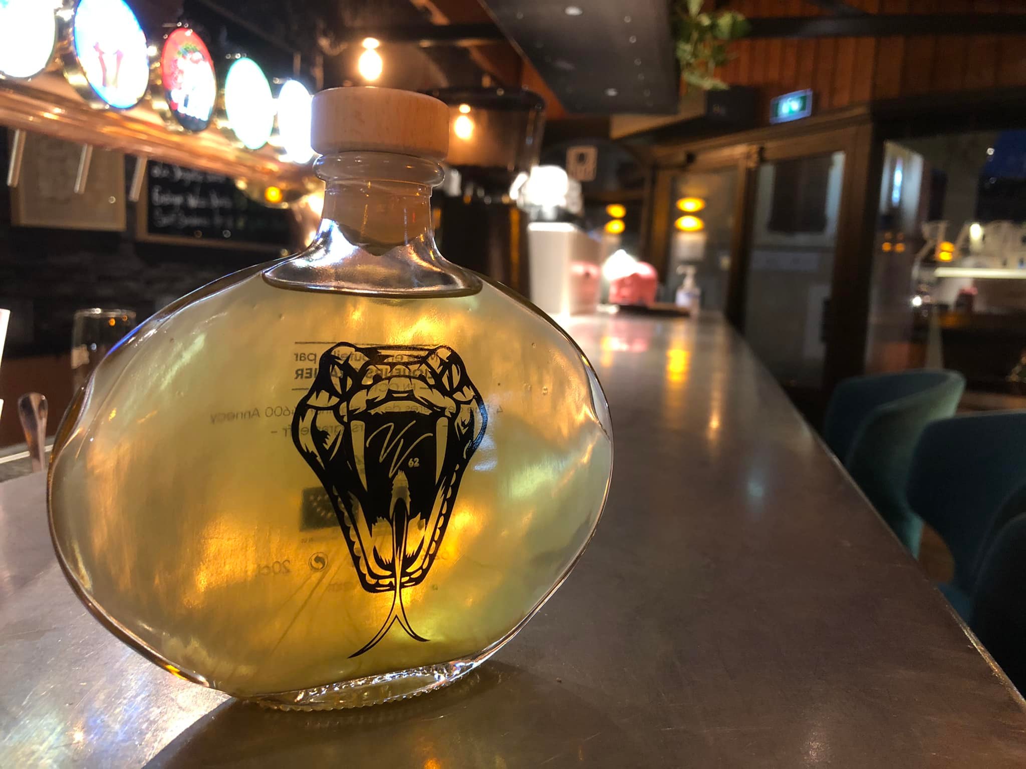 Bouteille d'alcool